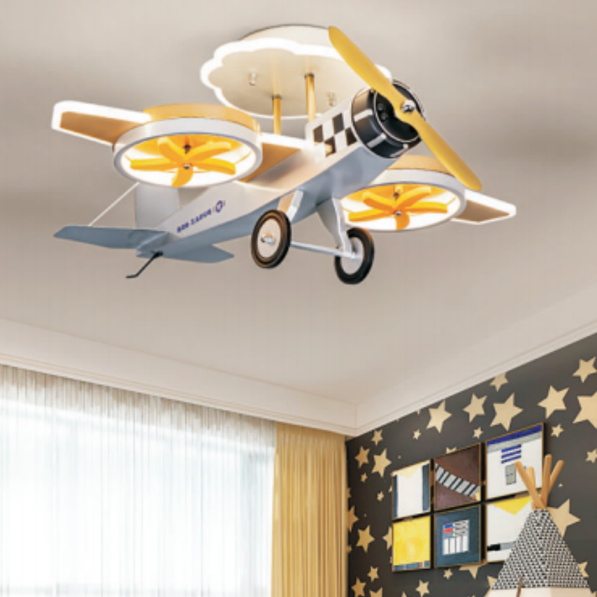 20312 LED Bedroom Ceiling Lights,helicopter Lighting,Remote Control